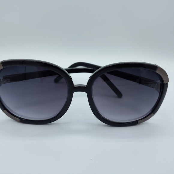 Chloé CL 2119 C01 Black Oversized Sunglasses Made in France Designer Luxe